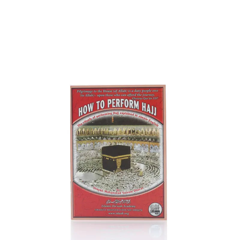 How To Perform Hajj Book