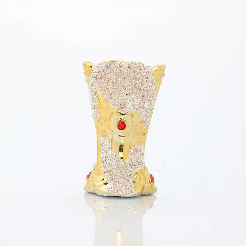 Gold & Cream Rigged Bukhoor Burner  0146