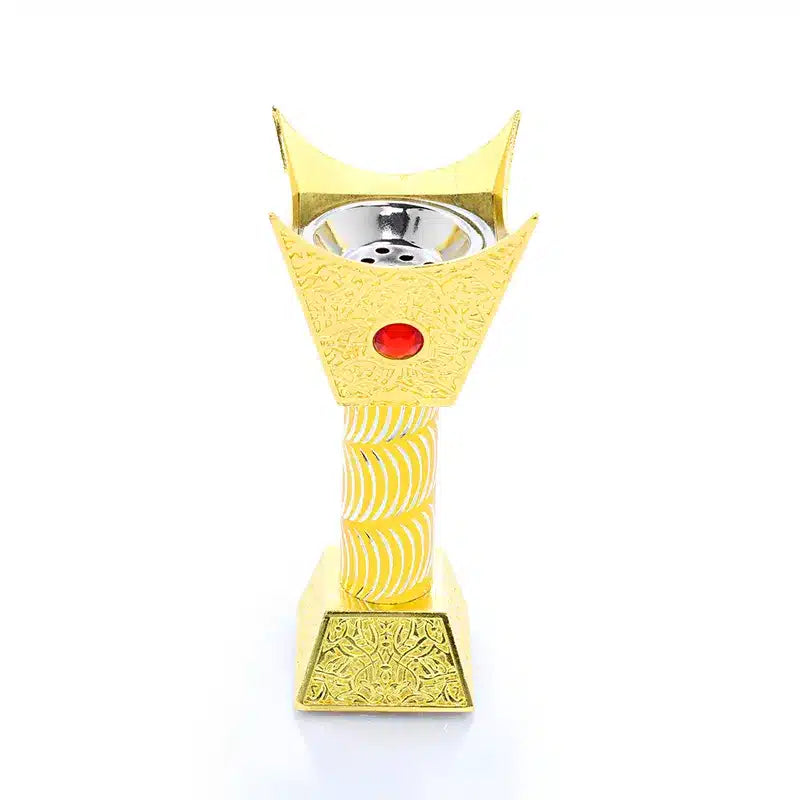 Small Gold Bukhoor Burner 2249G