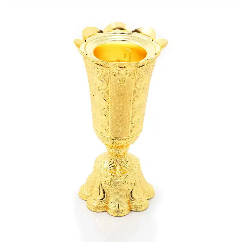 Curved Gold Bukhoor Burner AM00863