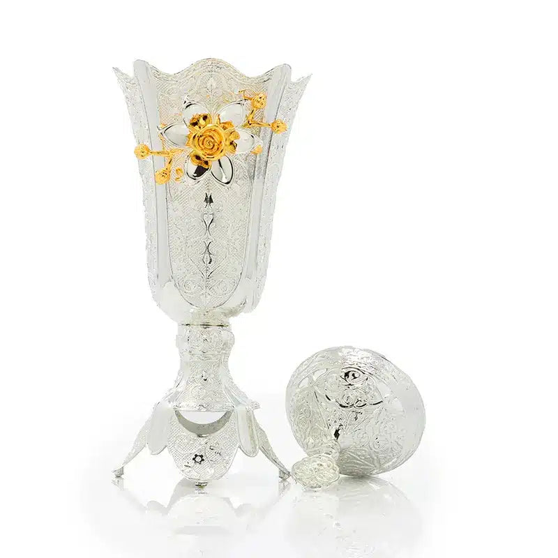 Splendour Silver Bakhoor Burner AM00868