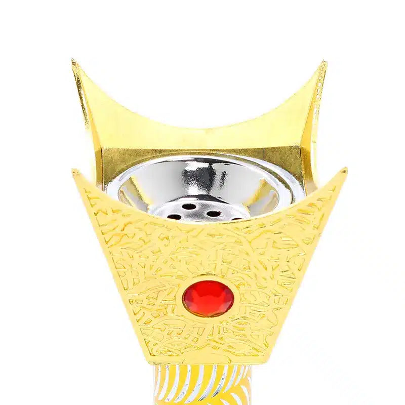 Small Gold Bukhoor Burner 2249G