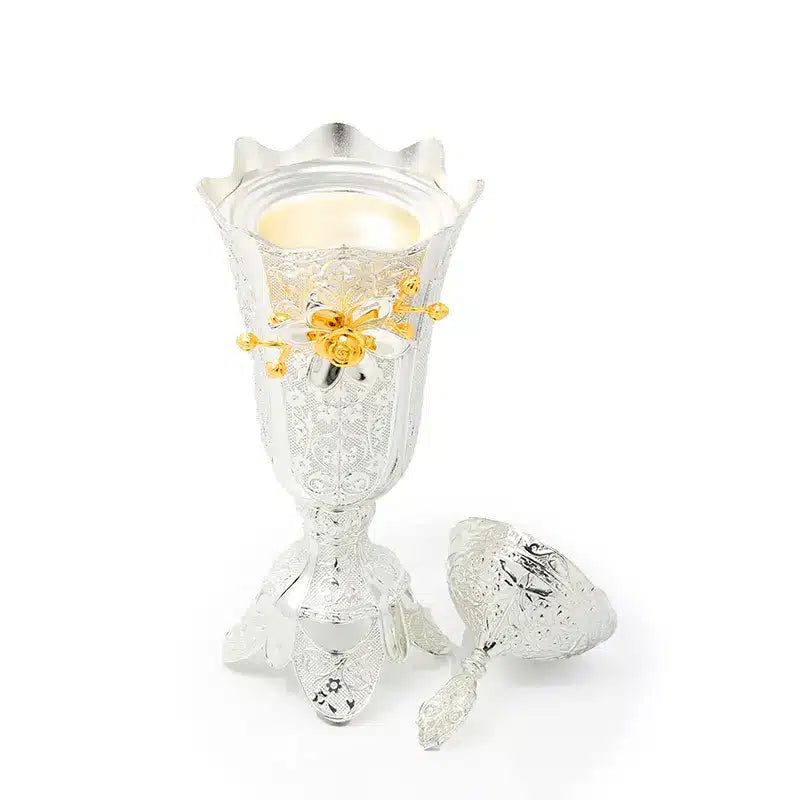 Splendour Silver Bakhoor Burner AM00868