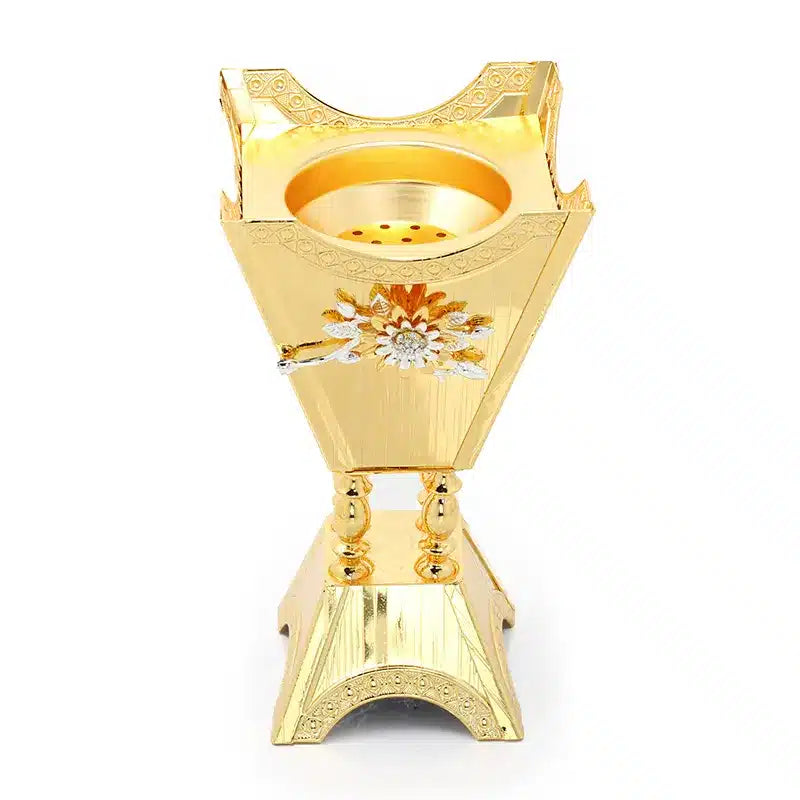 Stunning Gold Bakhoor Burner AM00869