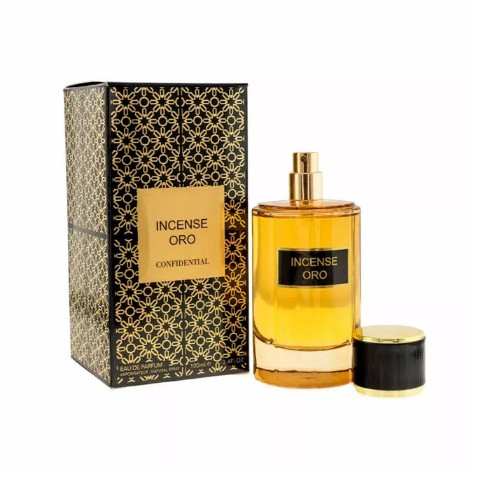 Incense Oro By Fragrance World, 100ml, EDP, Unisex Oriental Amber spicy floral