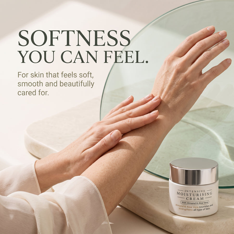 Intensive Moisturising Cream with Almond and Aloe Vera 50g