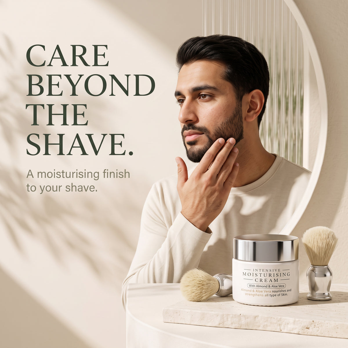 Intensive Moisturising Cream with Almond and Aloe Vera 50g