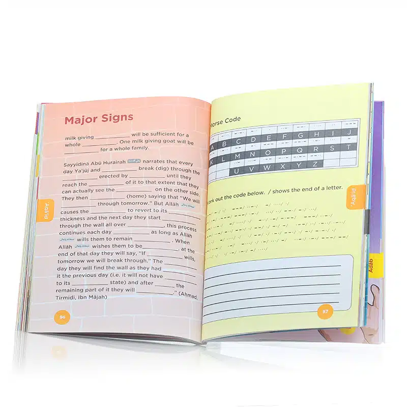 An Nasihah Book 4 Work Book Islamic Curriculum