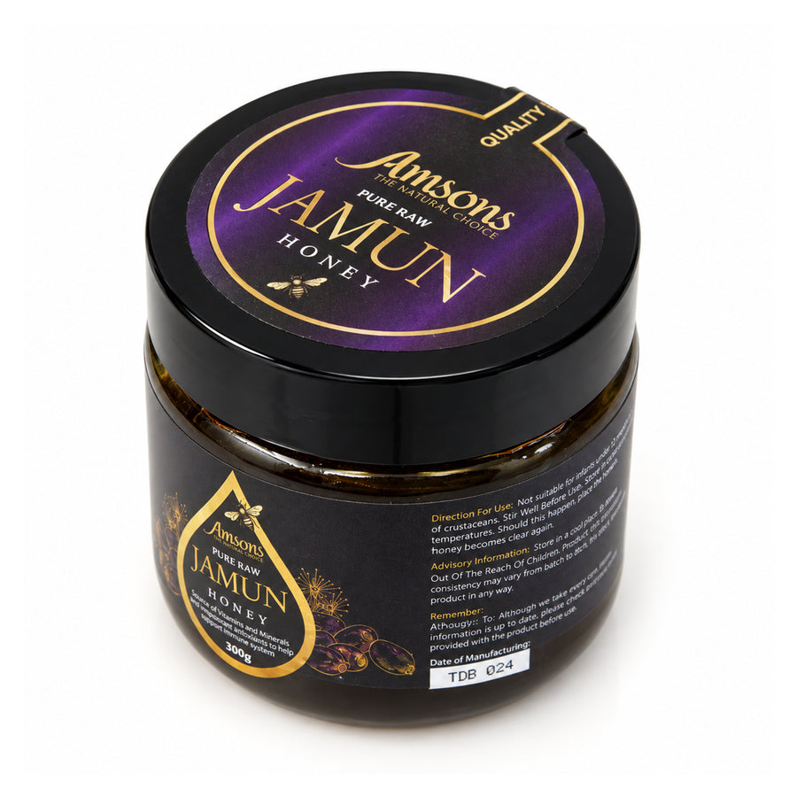 Pure Raw Jamun Honey 300g