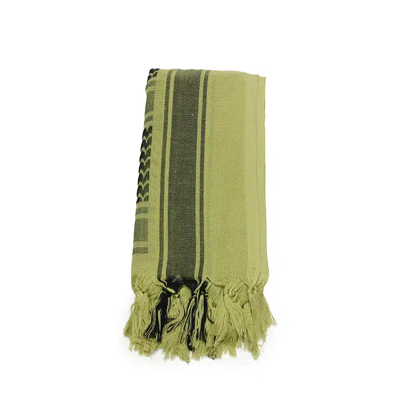 Olive Green and Black Shemagh