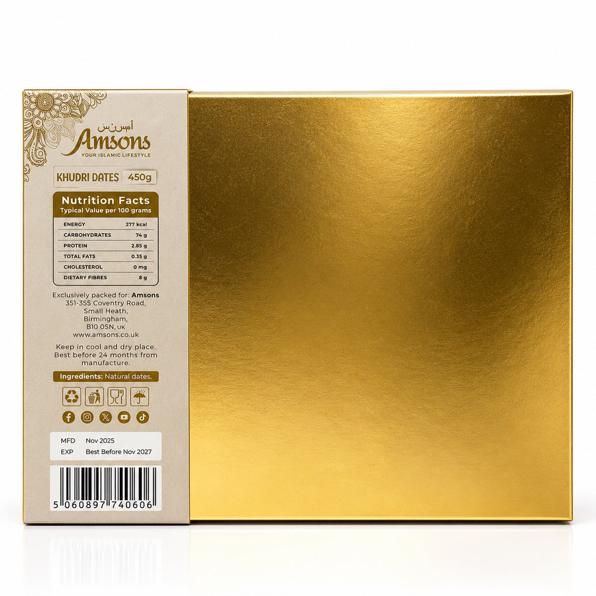 Amsons Khudri Al Madina Dates 450g