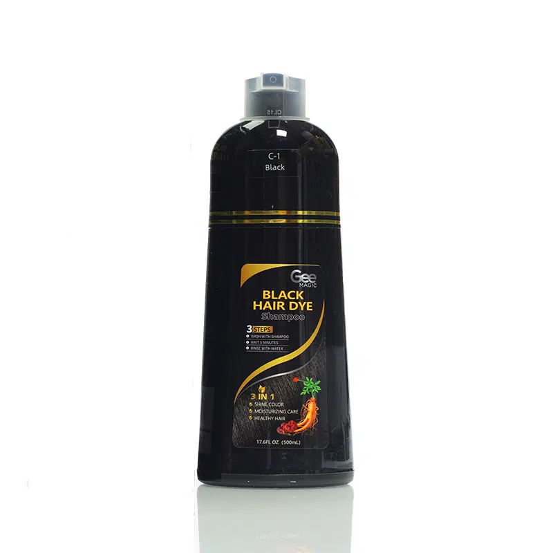 3-in-1 Black Hair Dye shampoo