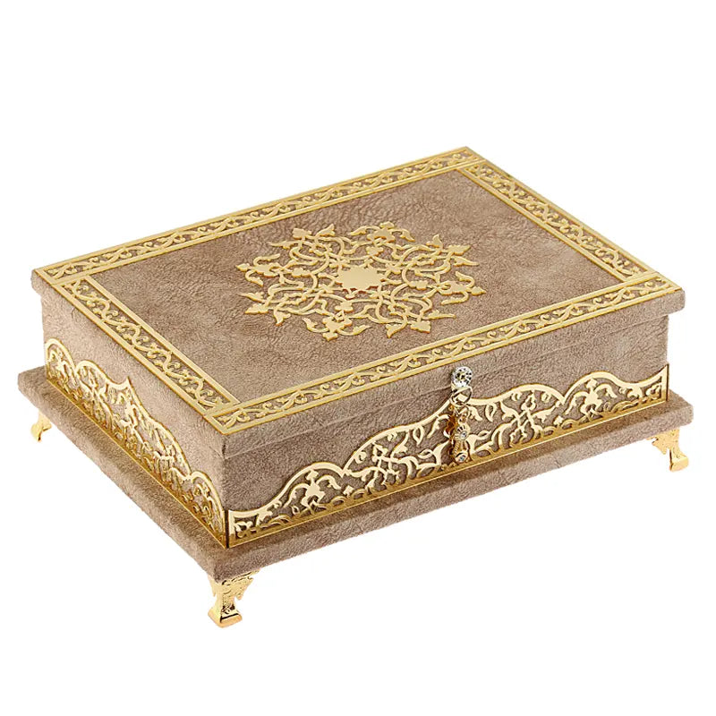 Brown Large Quran Gift Set Box