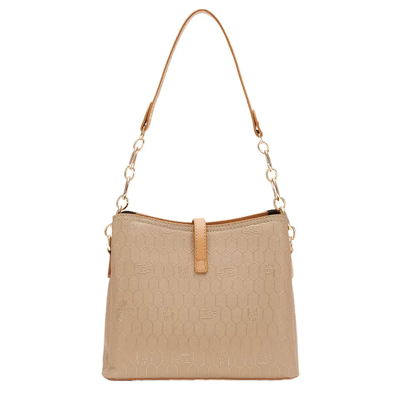 Women's Latte Elegant Hand Bag 930033