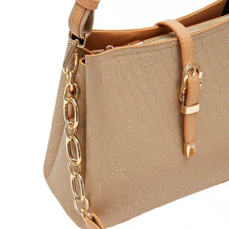 Women's Latte Elegant Hand Bag 930033