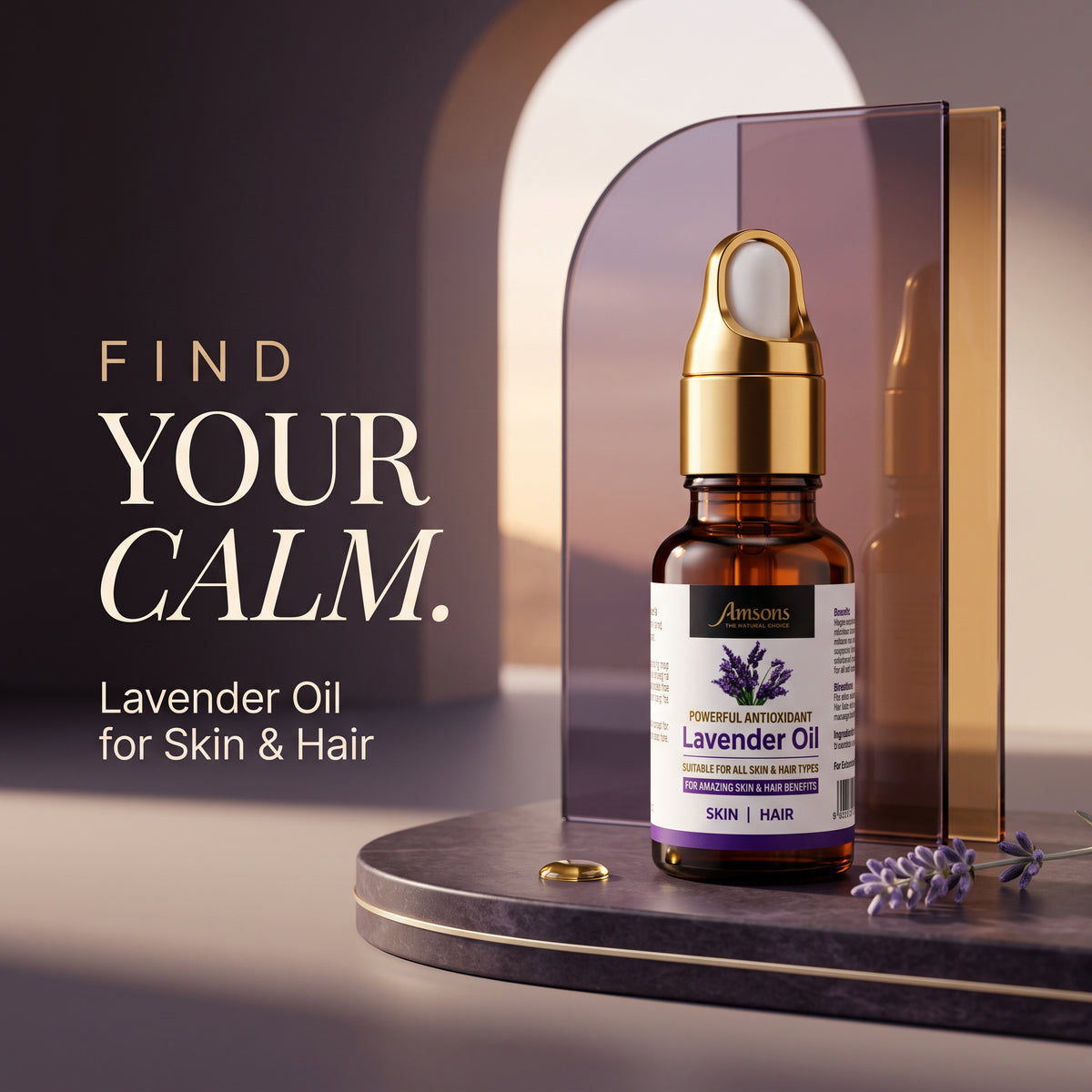 Lavender Oil for Hair and Skin