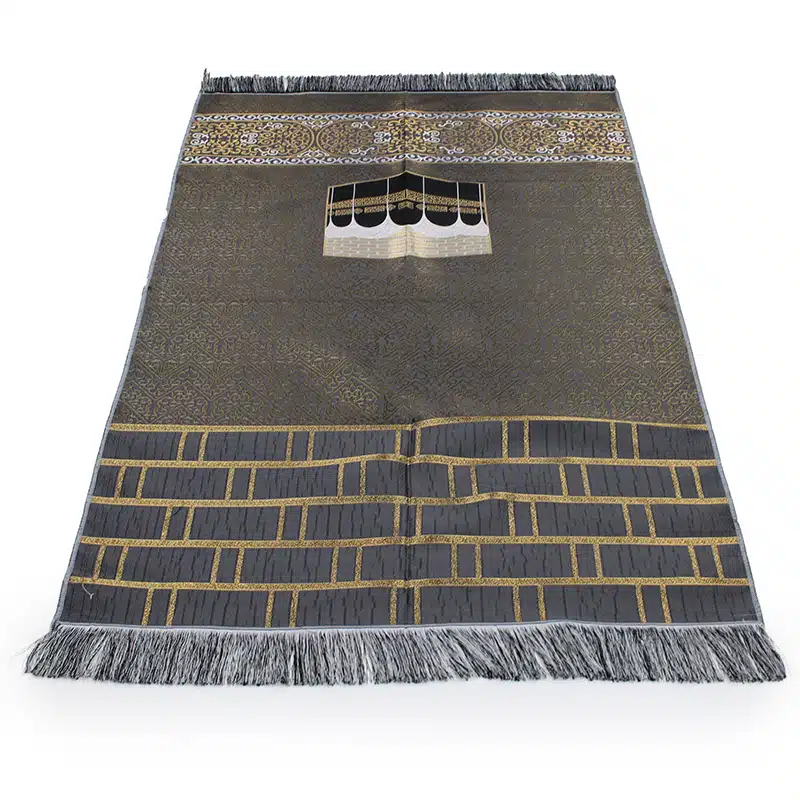 Xanadu LightWeight Embroidered Kaaba Prayer Mat