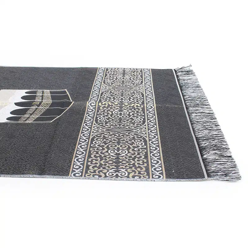 Xanadu LightWeight Embroidered Kaaba Prayer Mat