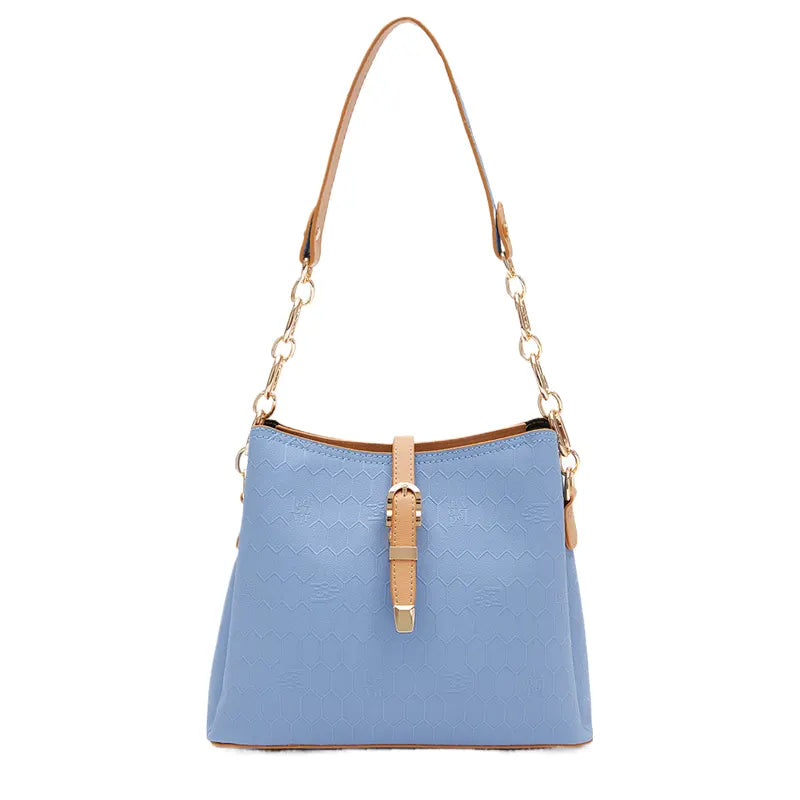 Women's Light Blue Elegant Hand Bag 930033