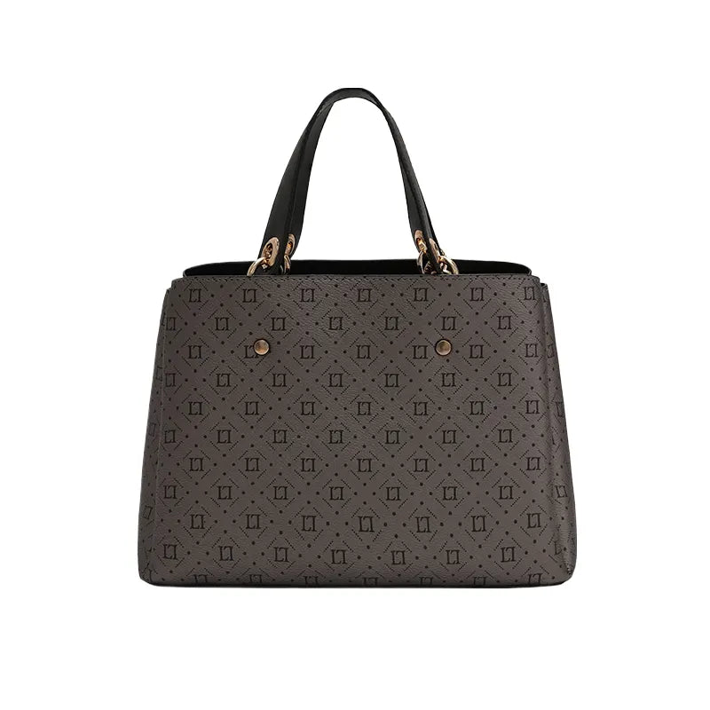 Women's Dark Grey Shoulder Designer Hand Bag Ref 93007