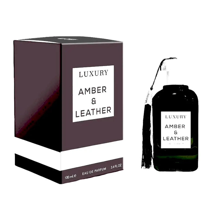 Luxury Amber & Leather Perfume for Men and Women