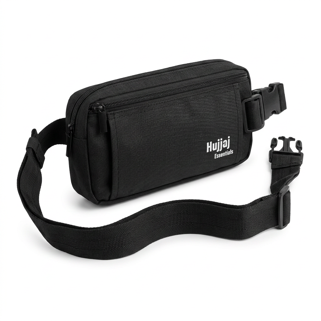 High Quality Black Ihram Belt