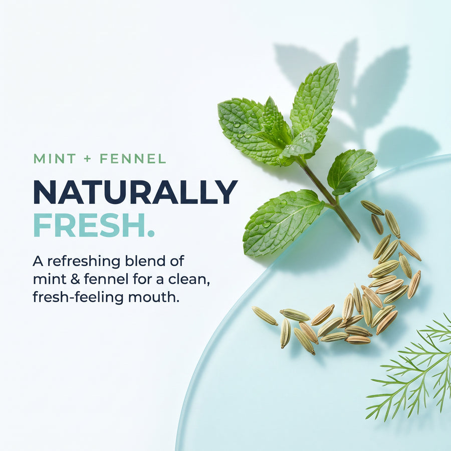 Non-Alcoholic Mint & Fennel Mouthwash
