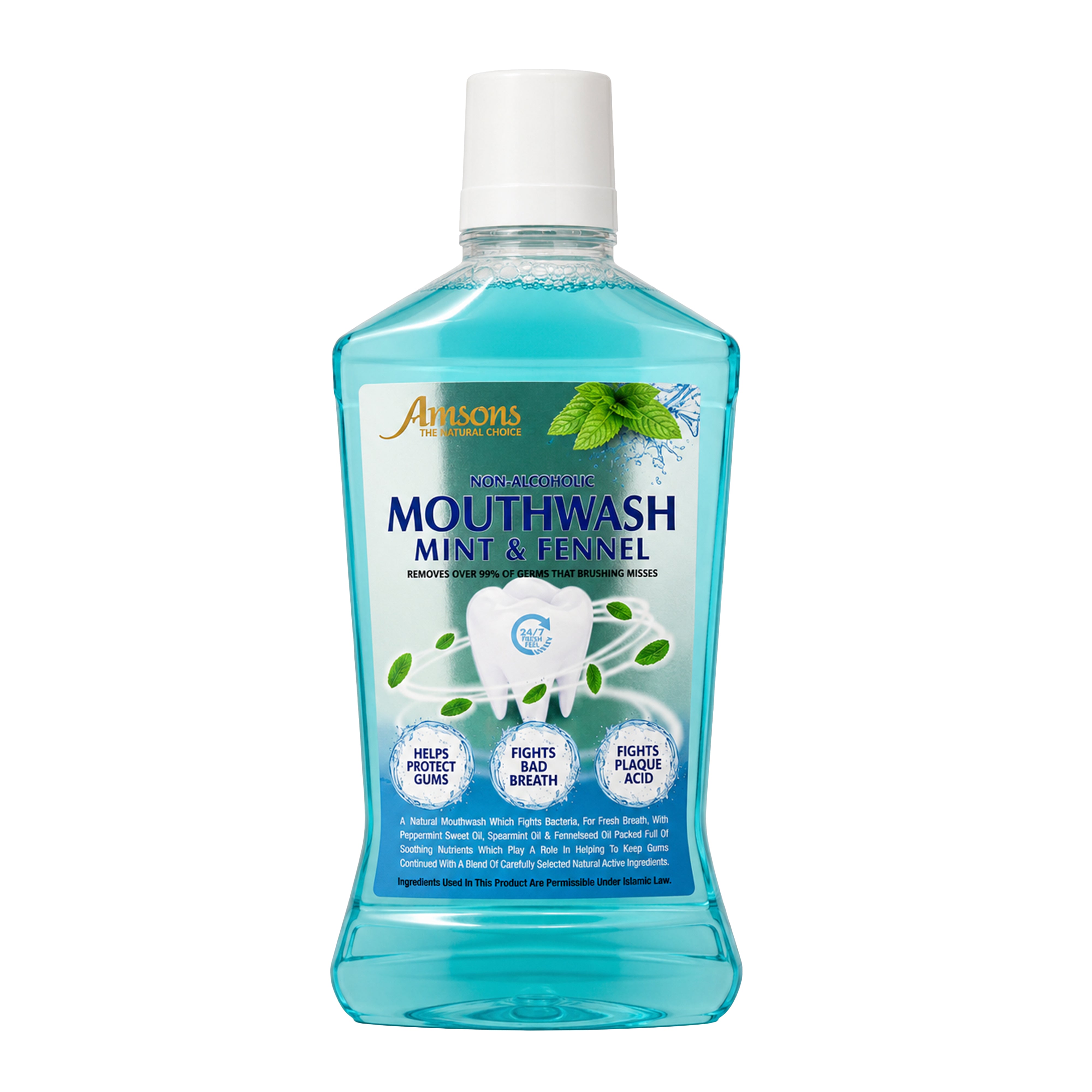 Non-Alcoholic Mint & Fennel Mouthwash