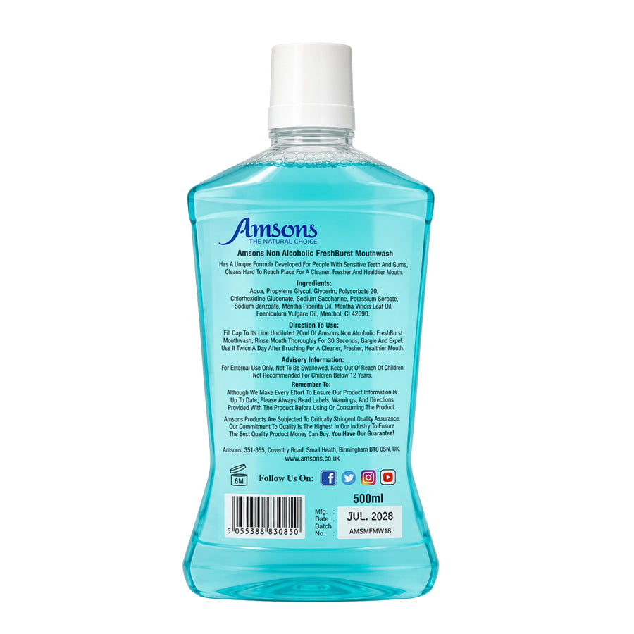 Non-Alcoholic Mint & Fennel Mouthwash