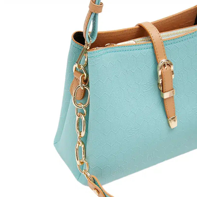 Women's Turquoise Elegant Hand Bag 930033