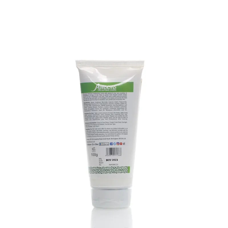 Intensive Moisturising Cream with Almond and Aloe Vera 100g