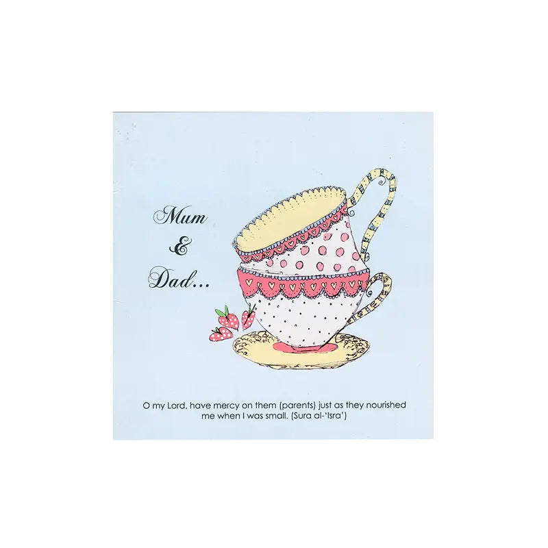 I Love You Mum & Dad Card