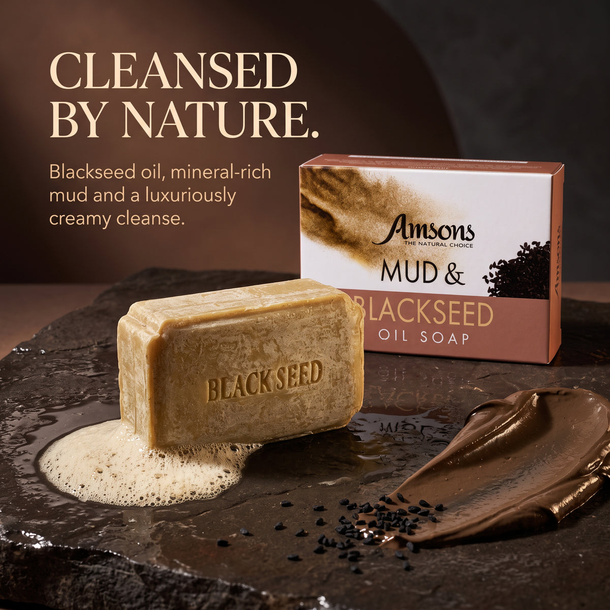 Mud & Black Seed Oil Soap