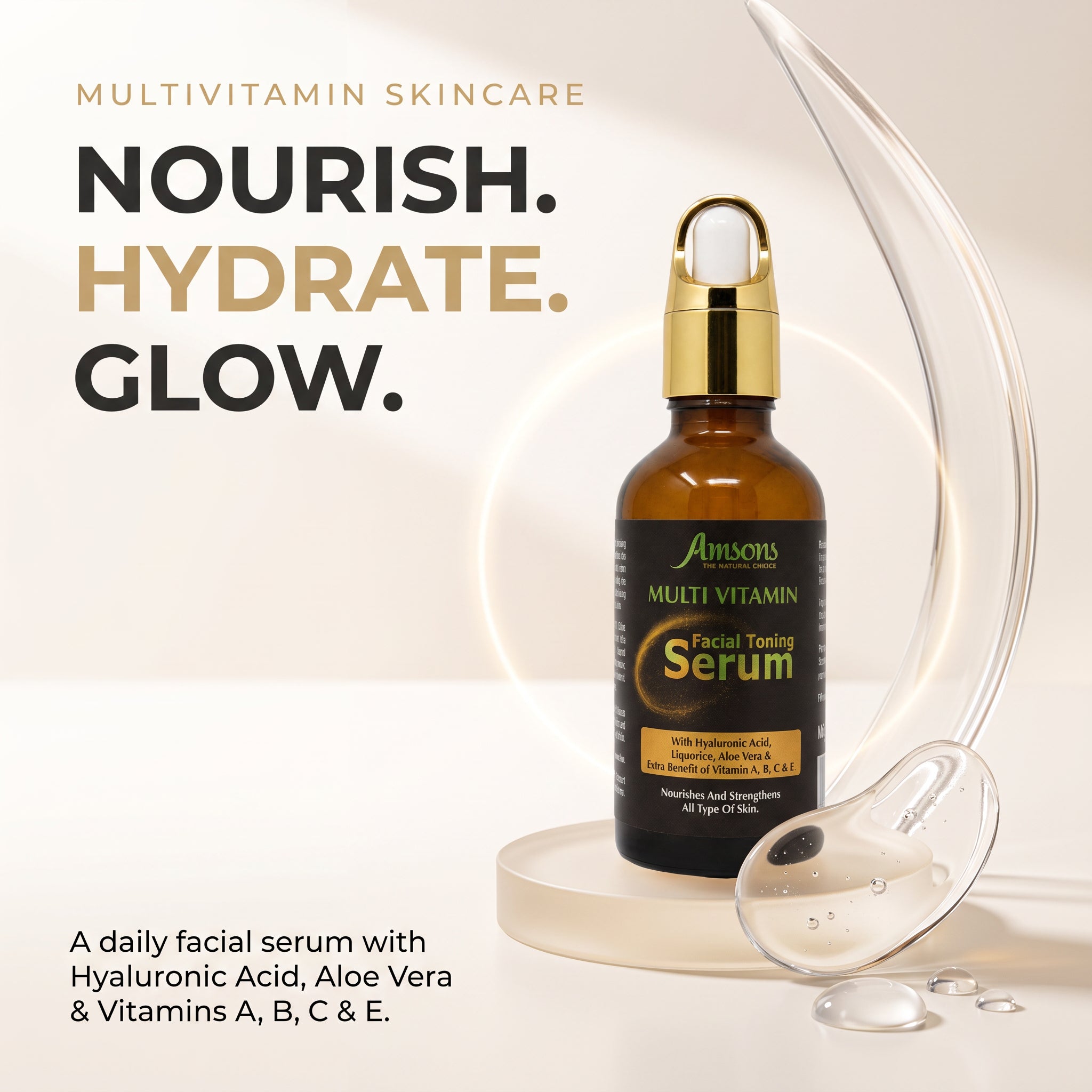 Multi Vitamin Facial Toning Serum