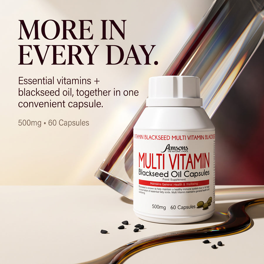 Multi-Vitamin Black Seed 60 Capsules