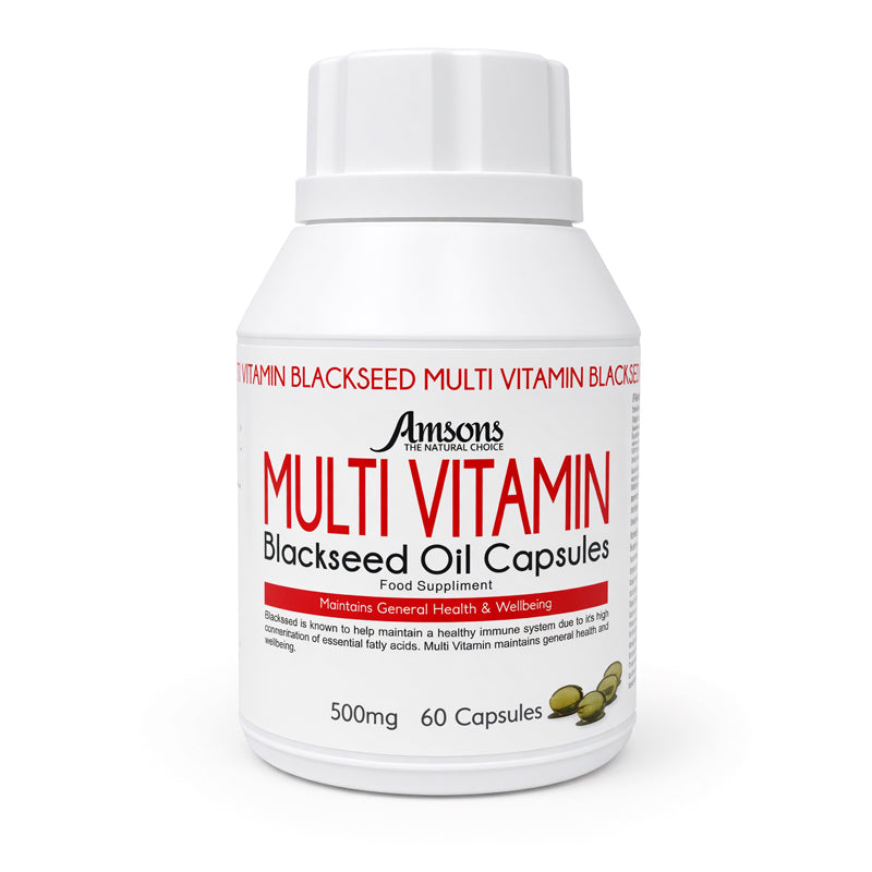 Multi-Vitamin Black Seed 60 Capsules