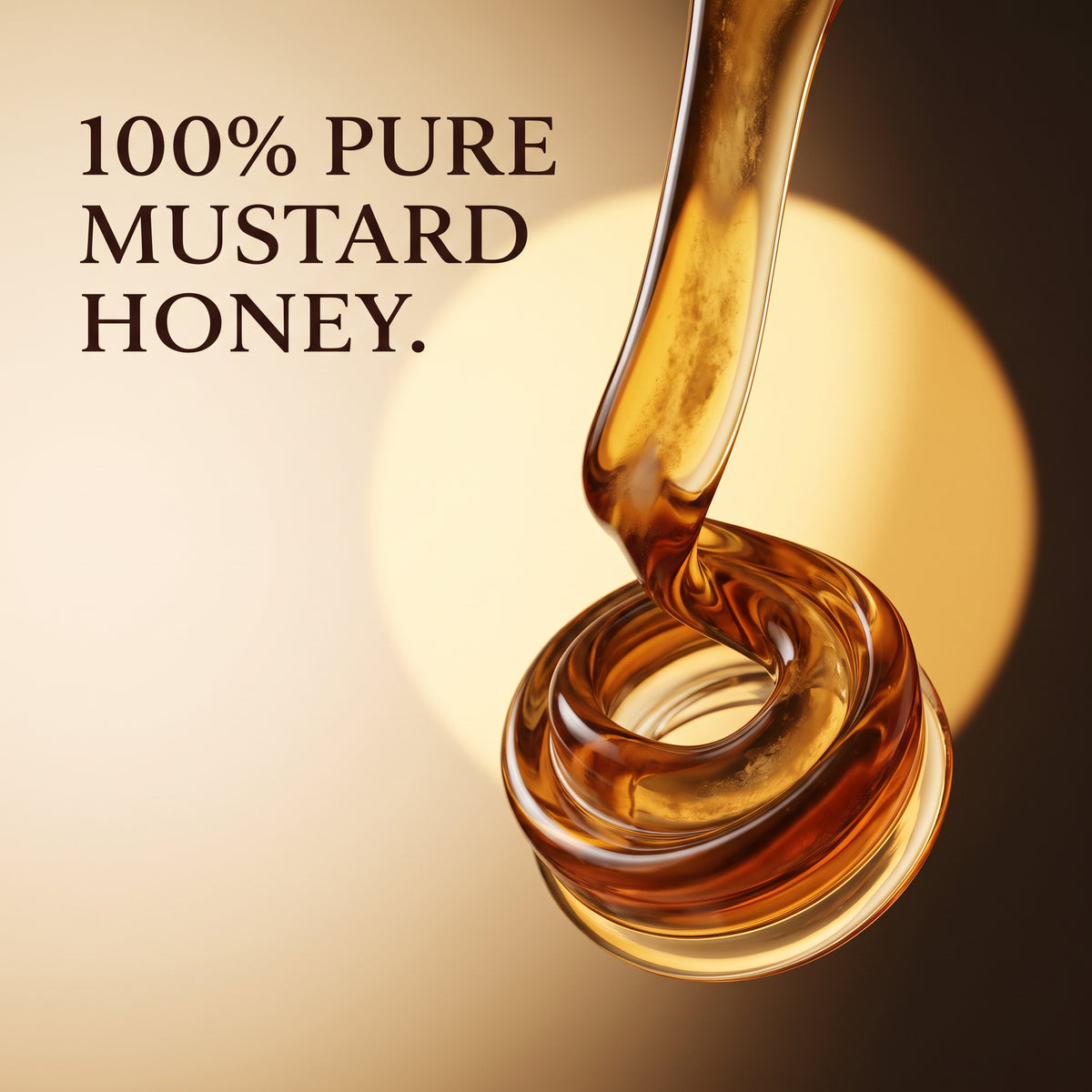 Pure Raw Mustard Honey 300g
