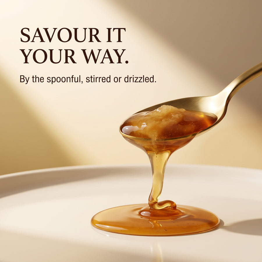Pure Raw Mustard Honey 300g