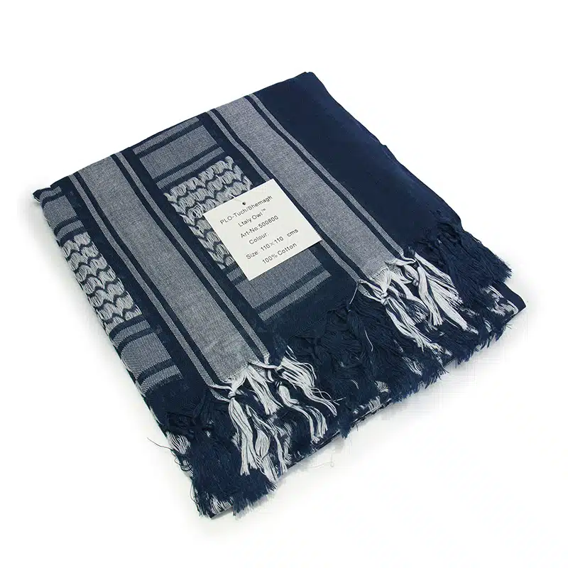 Navy And White Shemagh
