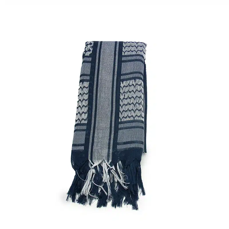 Navy And White Shemagh