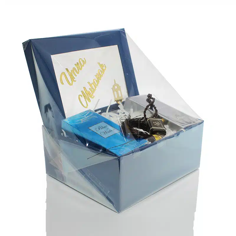 Navy Umrah Mubarak Gift Hamper