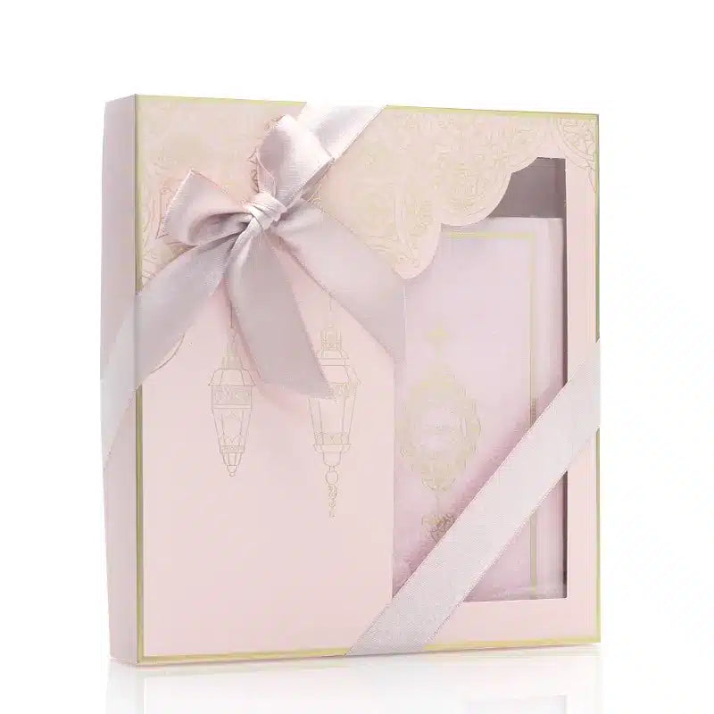 Light Pink Patterned Quran Gift Set
