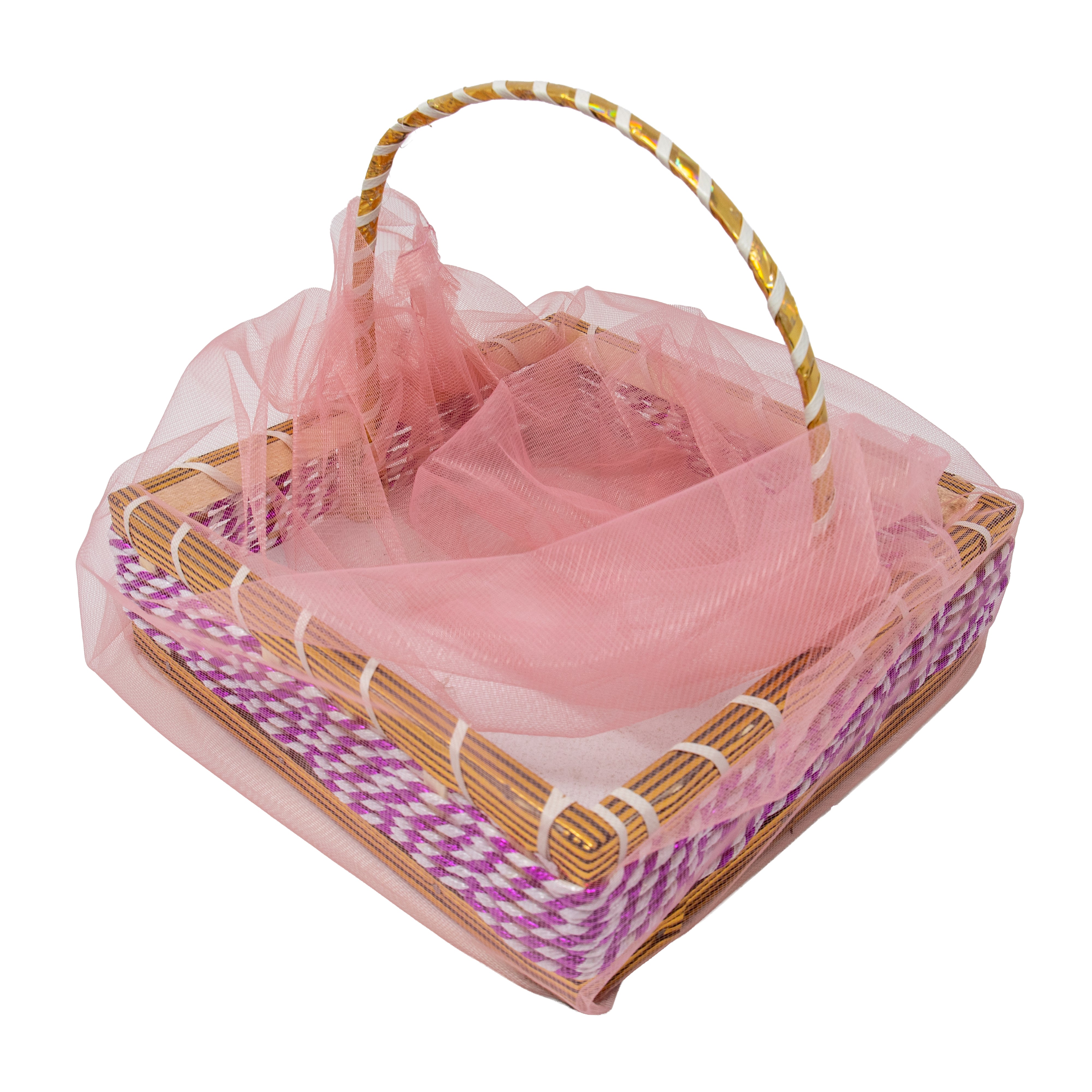 Empty Gift Hamper Pink
