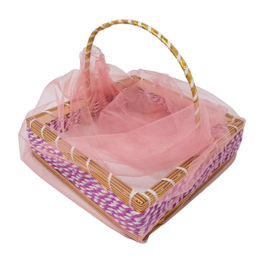 Empty Gift Hamper Pink