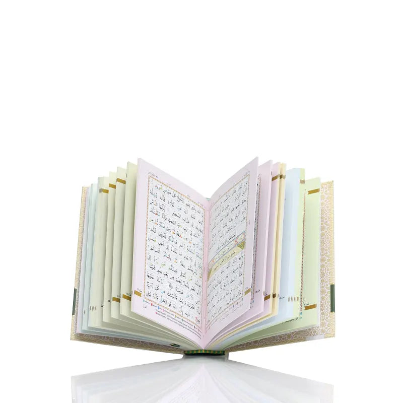 Hard Back Pocket Size Tajweed Quran 13 lined