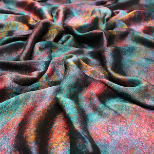 Abstract Premium Satin Hijab 5