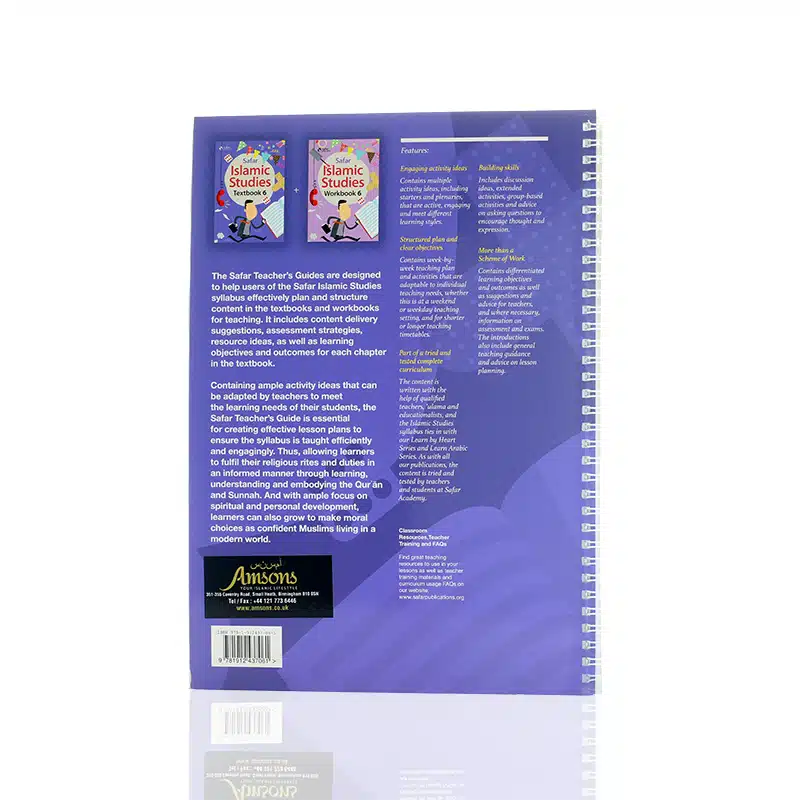 Safar Teacher's Guide For Islamic Studies 6