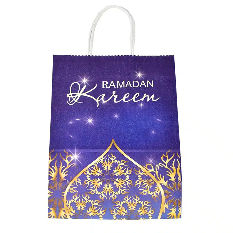Blue Ramadan Kareem Gift Bag