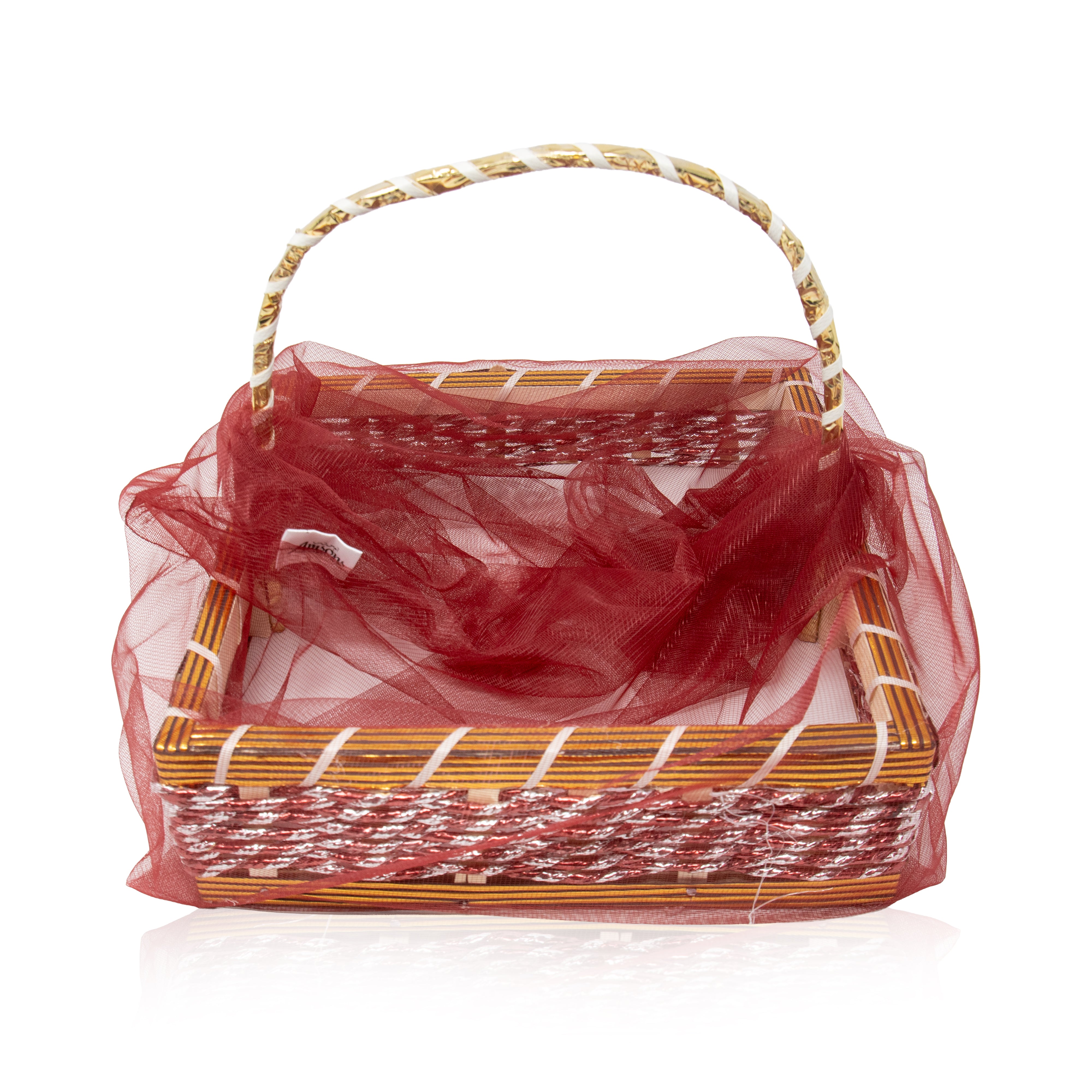 Empty Gift Hamper Red