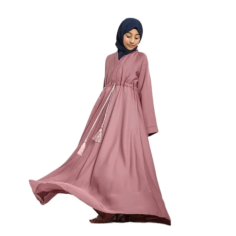Khadija Girls Rose Abaya
